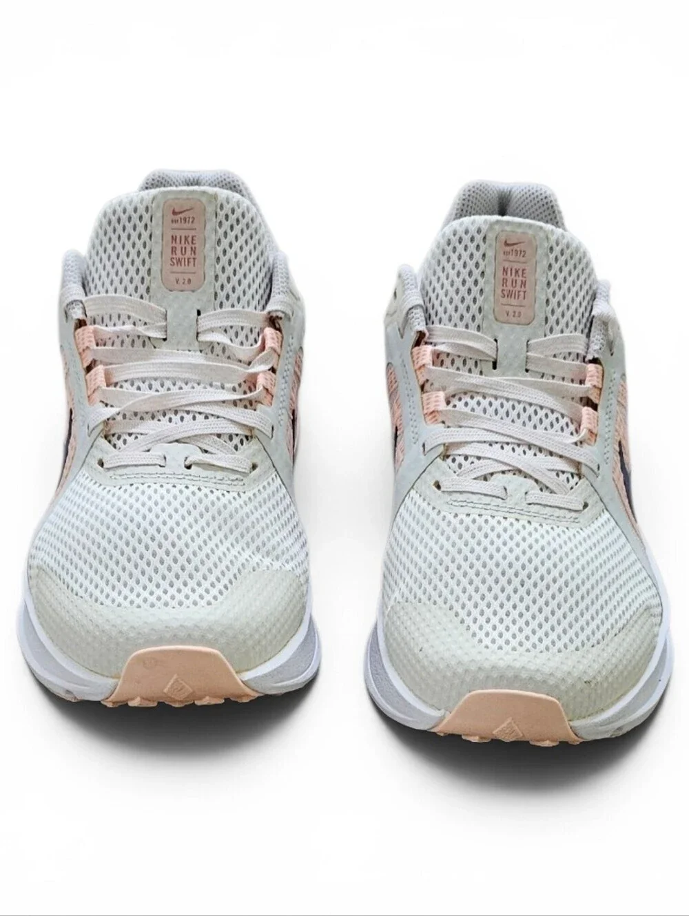Nike Run Swift 2 Women’s Running Shoes White Pink Size 10